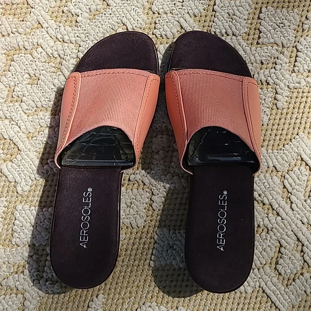 Aerosoles massive‎ pink stretch 7.5 new in box